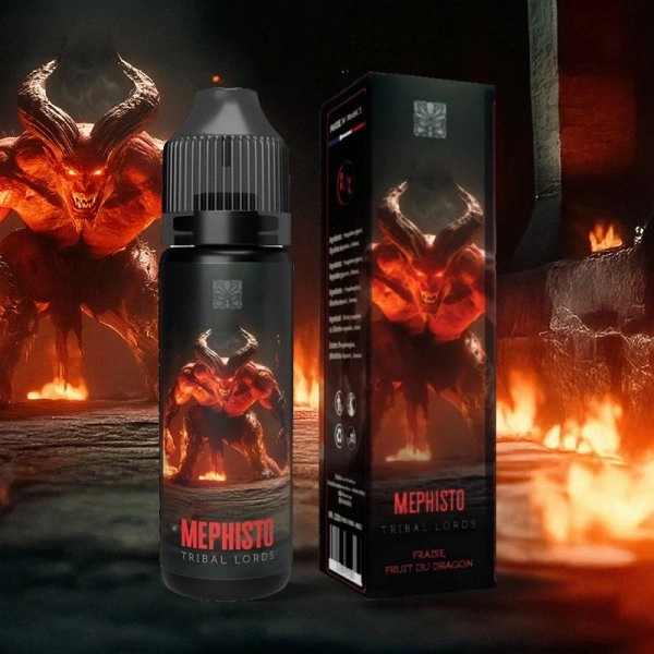 Mephisto (Fraise/Fruit du Dragon) 0mg 50ml - Tribal Lords by Tribal Force – Image 2