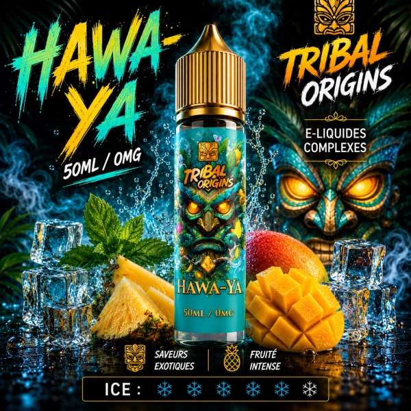 Hawa-Ya 0mg 50ml - Origins by Tribal Force
