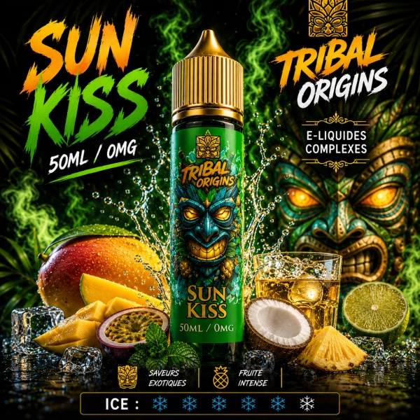 Sun Kiss 0mg 50ml - Origins by Tribal Force